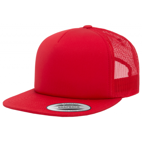 Кепка FlexFit 6005FF NO FOAM Trucker Red