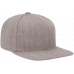 Кепка FlexFit 6089M - Classic Snapback Heather Grey Кепка FlexFit 6089M - Classic Snapback Heather Grey