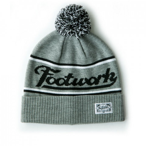 Шапка Footwork Pom-Pon Light Gray Melange